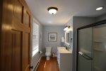 Large Updated Full Bath on the Ground Floor in Private Vacation Home